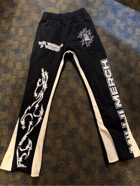 Millii Merch Barb Wire flare pants